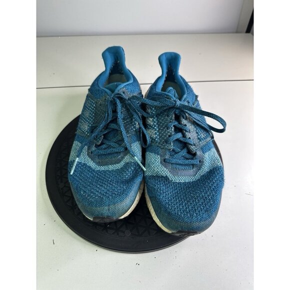 Adidas Boost Men’s Green/ Turquoise Sz 10.5 US S80613 - Picture 2 of 10